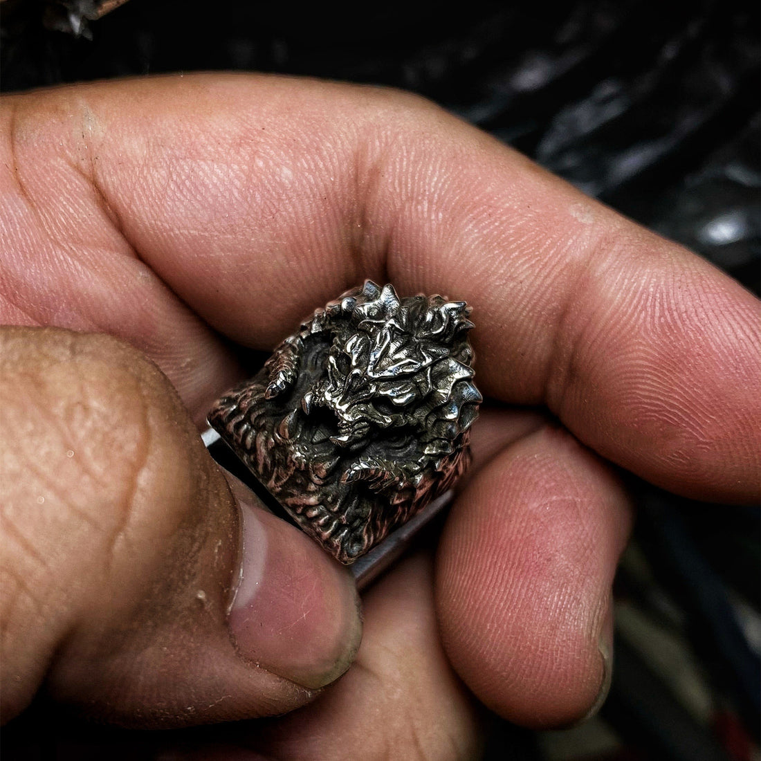 Diablo style, 925 sterling silver vintage style personalized keycaps, game creative decorative keycaps.