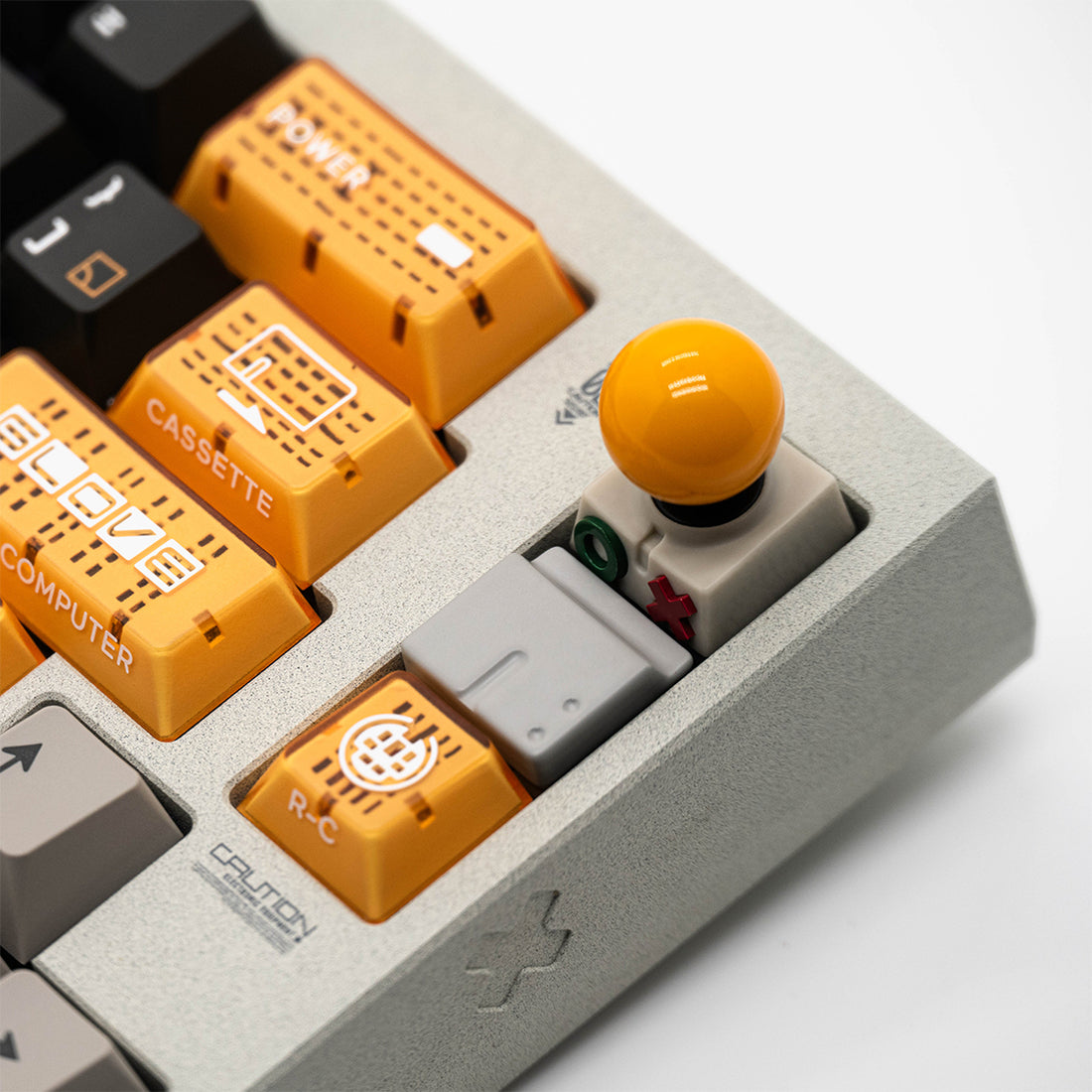 Joystick keycaps, ball keycaps, ABS material, resin personalized keycaps, game console keycaps