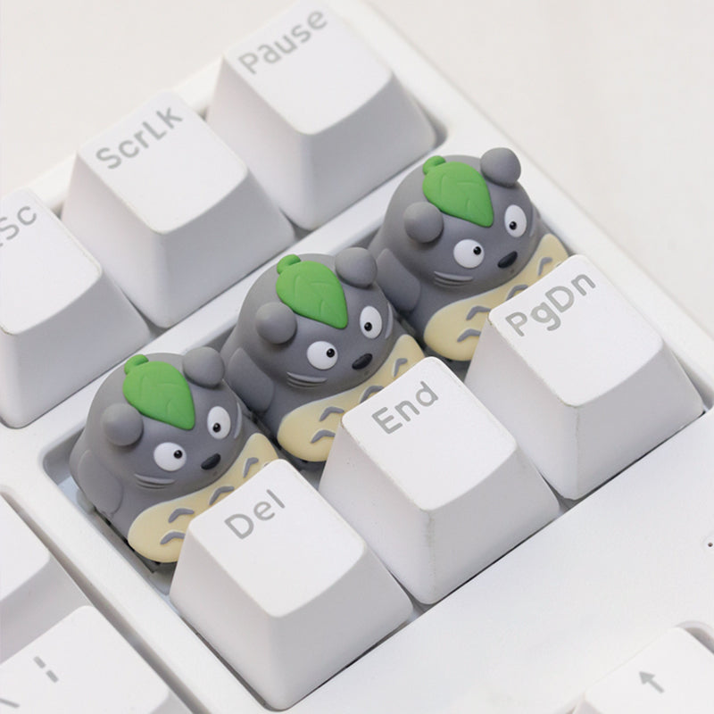 My Neighbor Totoro, Hayao Miyazaki, 1U multi-color resin molded artisankeycaps, anime creative cultural keycaps