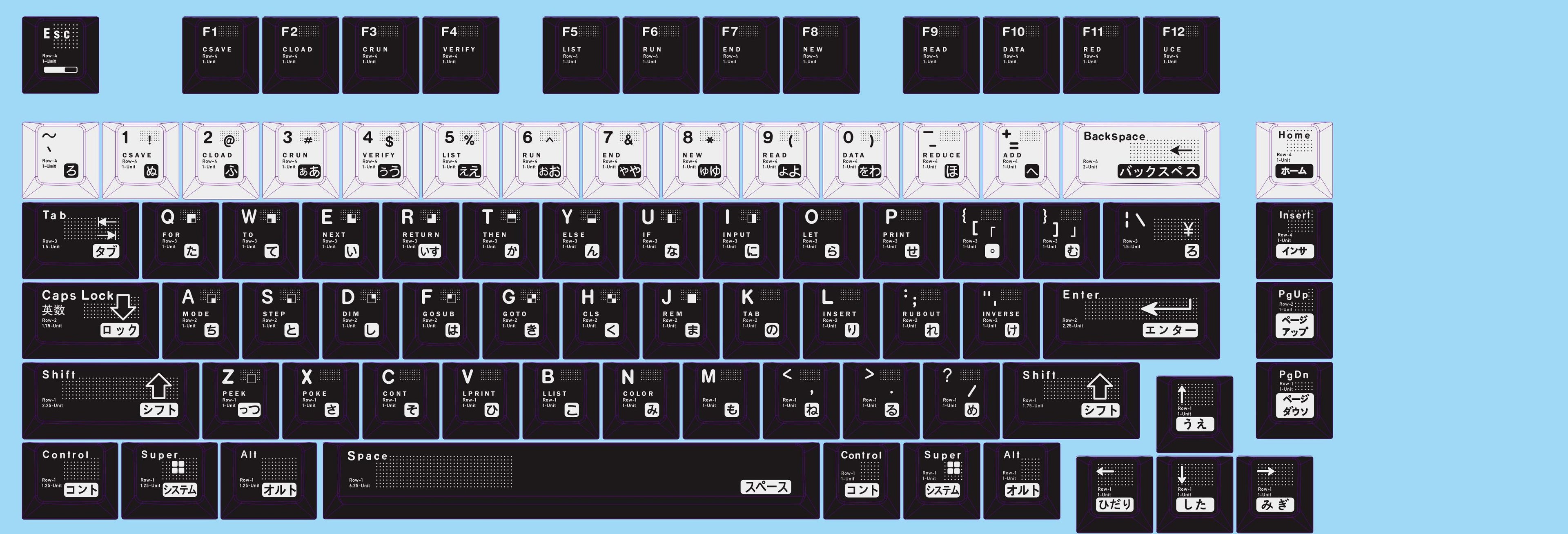 Parameterized aluminum alloy CNC keycap set, metal personalized keycap original factory height set