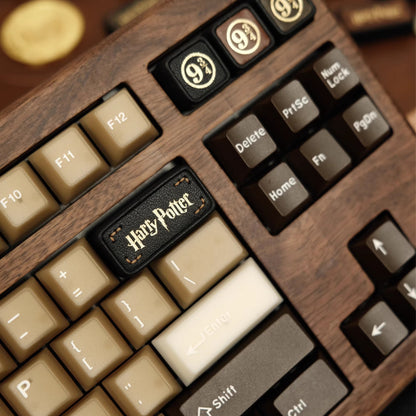 Harry Potter, Animali Fantastici e Dove Trovarli Handmade 2U Leather Handmade Keycaps Retro Style Art Keycaps