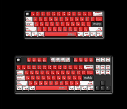 SLAM DUNK Theme, PBT Material Five sided Heat Sublimation, Anime Game Series Personalized Set Decorative Keycaps