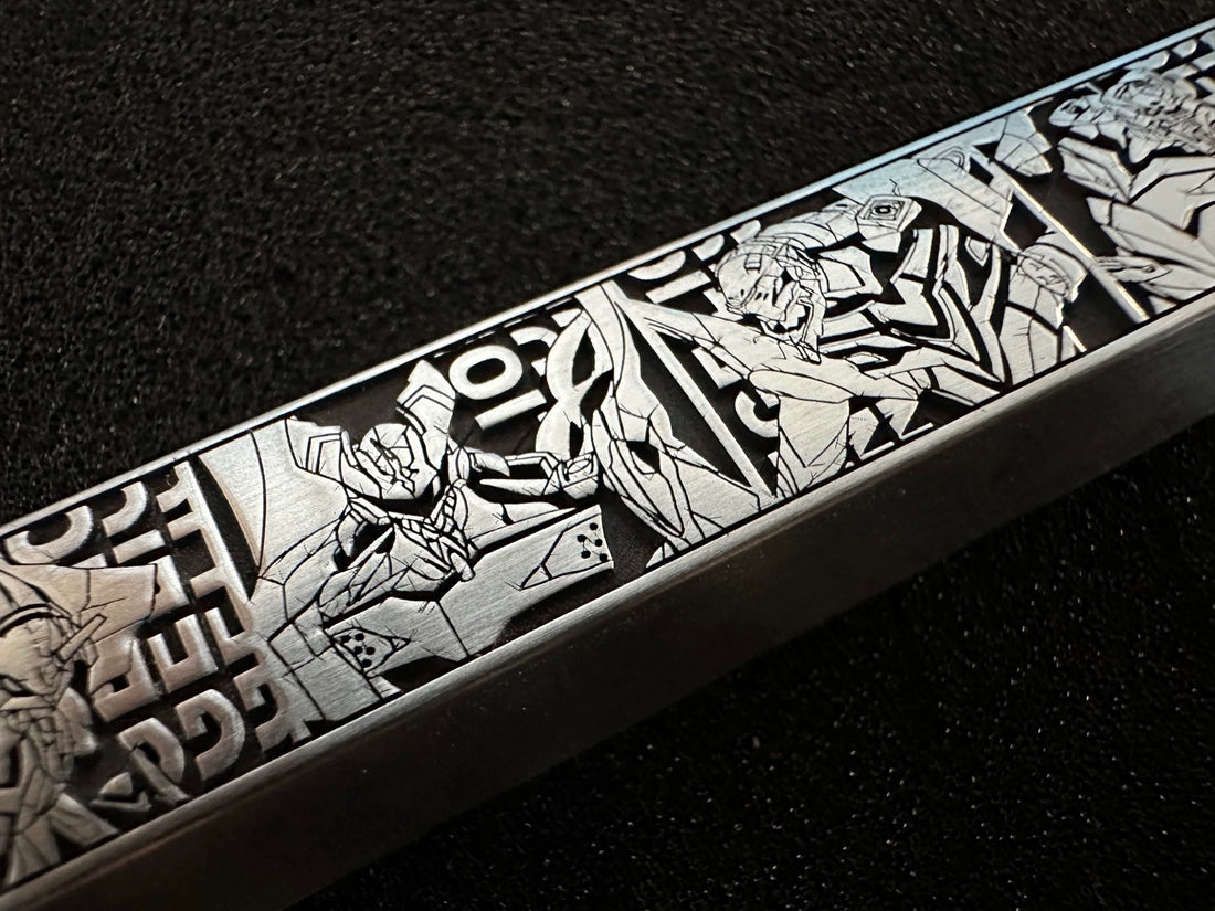 EVA， Complete series of mecha combination spaces, metal personalized keycaps, creative carved keycaps for anime and gaming peripherals