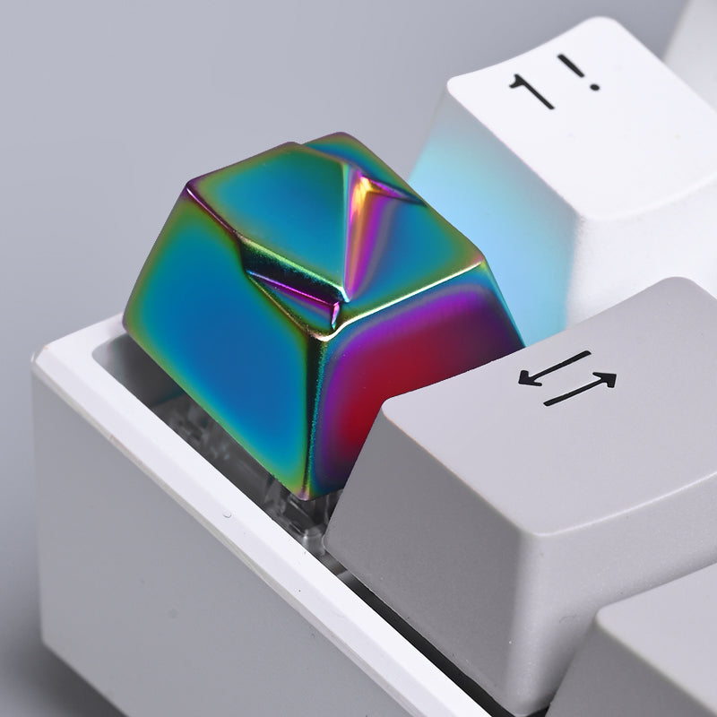 All metal personalized keycaps, original factory height R4, eternal diamond creative keycaps
