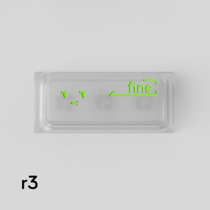 Simple smiley face expression personalized PC metal keycap smiley face customization mechanical keyboard customization keycap