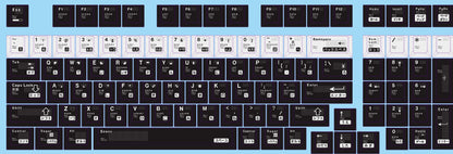 Parameterized aluminum alloy CNC keycap set, metal personalized keycap original factory height set