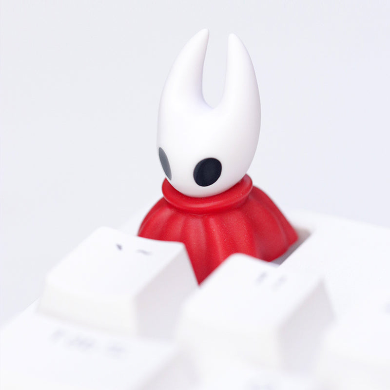 The Hollow Knight series, Makoto Kojo，The Knight， Multi colored resin molded personalized keycaps.