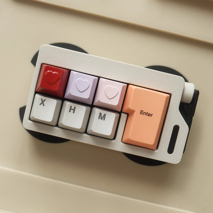 Love keycaps, personalized and simple ESC metal keycaps, CNC customized keyboard, original factory R4 height