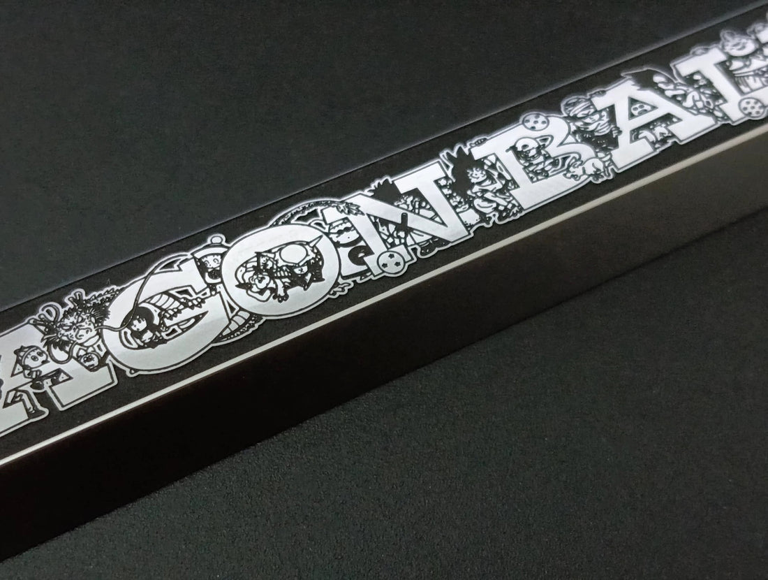 Dragon Ball themed spacebar, 6.25U metal personalized keycaps, cultural and creative keycaps for anime and gaming peripherals