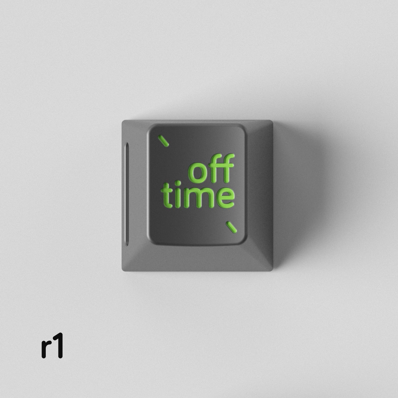 Simple smiley face expression personalized PC metal keycap smiley face customization mechanical keyboard customization keycap