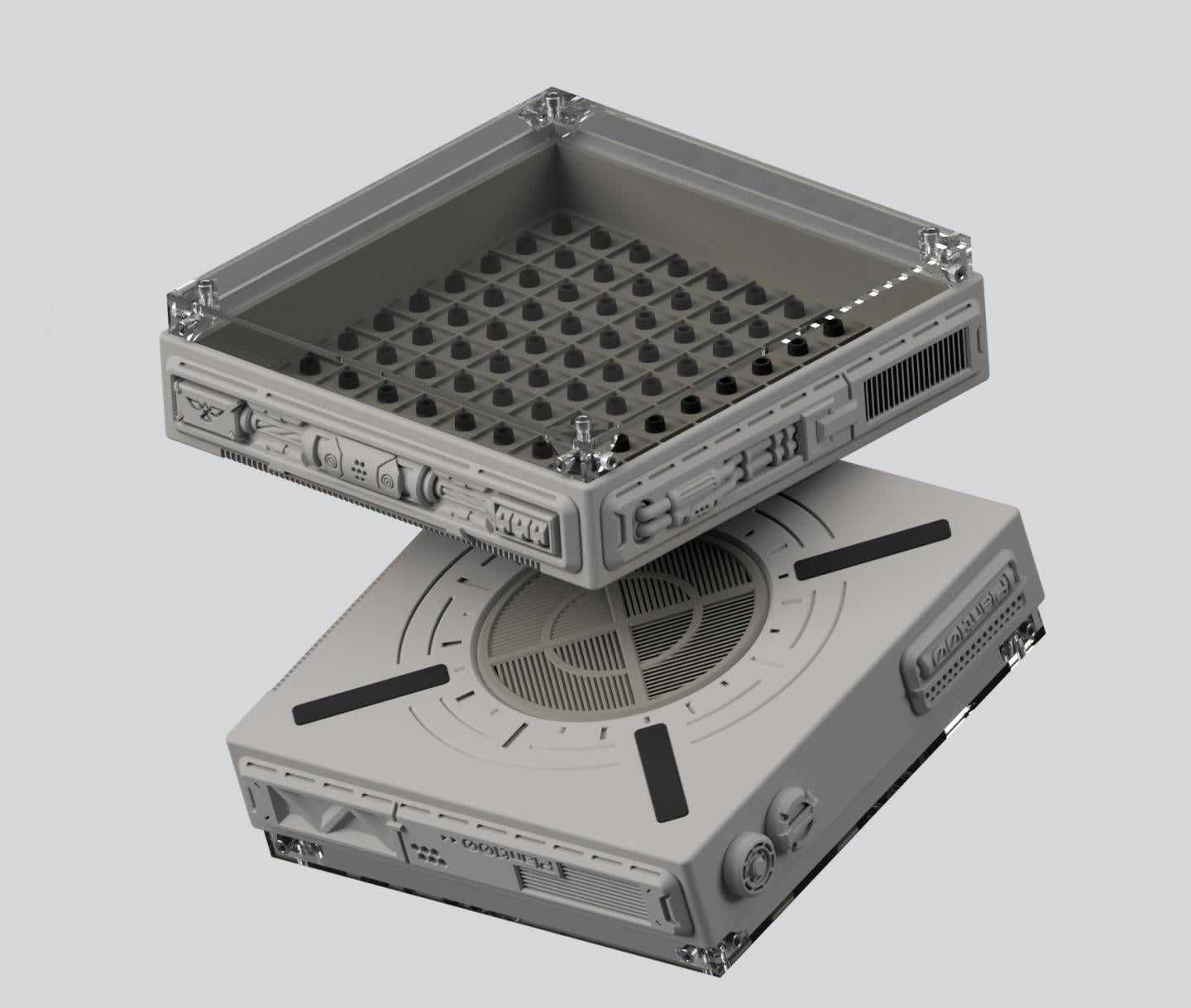 Plant100v2 keycap hibernation cabin storage display box 3D printing customized dustproof table decoration customization