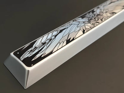 Gundam, Metal Spacebar Personalized Keycaps, Anime Game Culture Creative Mech Style Keycaps