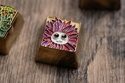 Animali Fantastici e Dove Trovarli, metal+enamel personalized keycaps, mechanical keyboard decorative keycaps (set).
