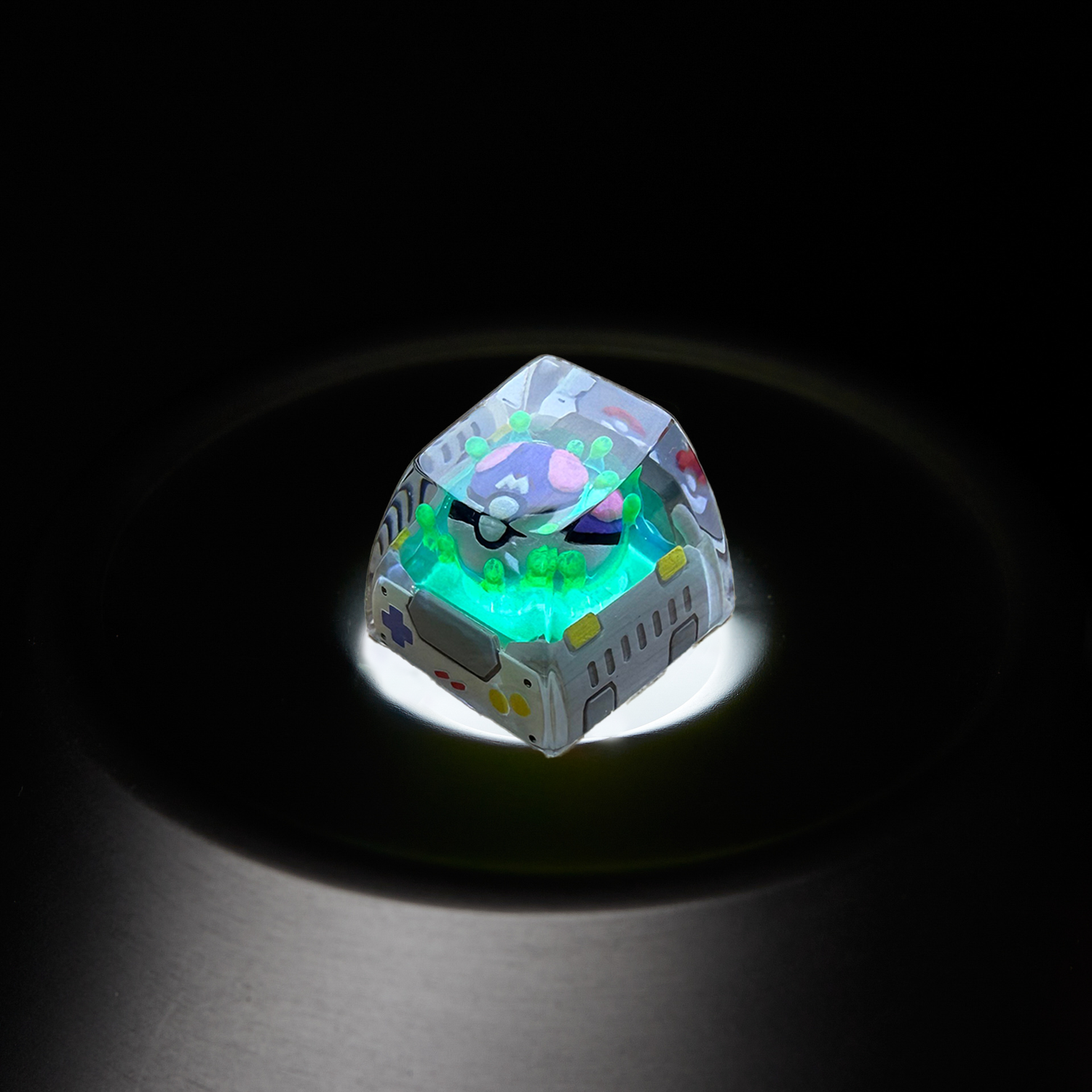 Pok é mon, Pok é Ball series, Crystal drops of glue material personalized keycaps artisankeycaps decorative keycaps