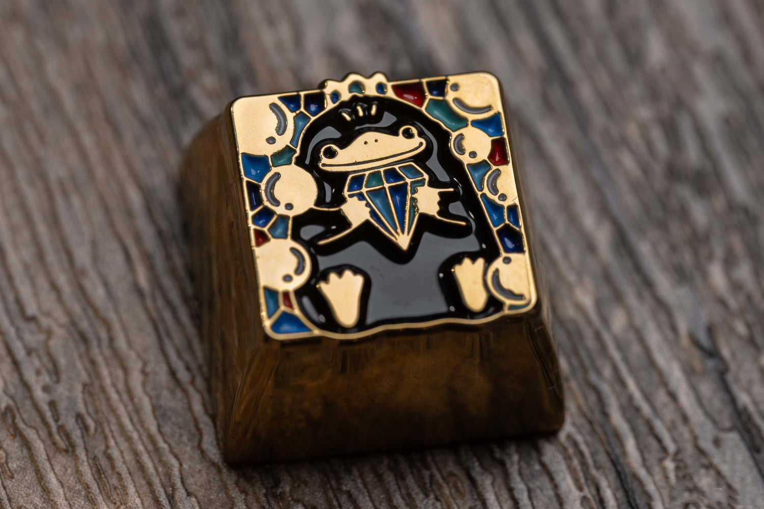 Animali Fantastici e Dove Trovarli, metal+enamel personalized keycaps, mechanical keyboard decorative keycaps (set).