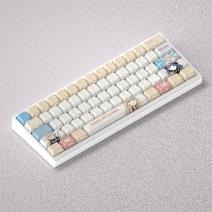 My Dress Up Darling Theme Keycaps, Kitagawa Marin Anime Game Creative Personalized Keycap Set PBT Material Original Factory Height Sublimation Printing