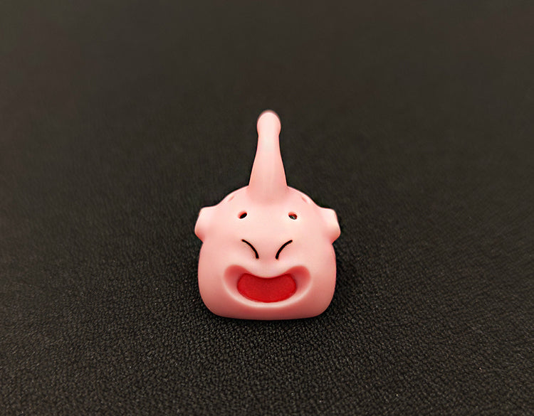 Dragon Ball,Majin Buu, Resin molded personalized keycaps, mechanical keyboard decorative keycaps, cartoon character keycaps.