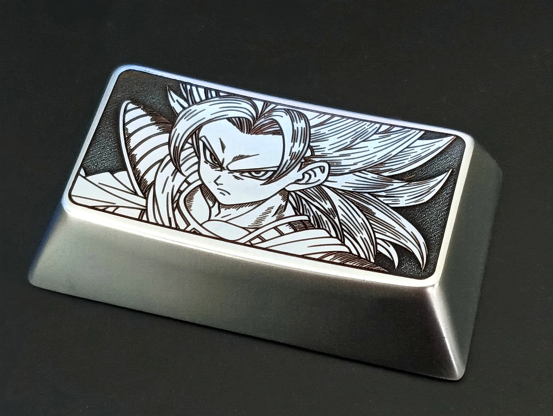Dragon Ball series, metal personalized keycaps, creative carved keycaps around anime and game characters