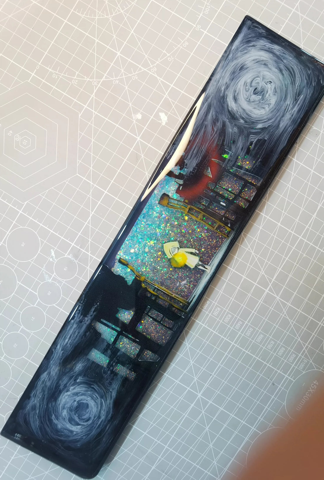 Little Nightmares theme, keyboard resin handle, palm rest, keyboard peripheral accessories