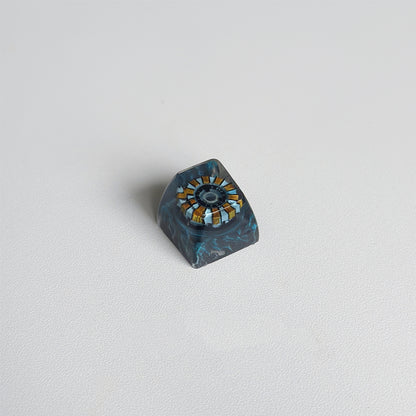 Marvel Iron Man Ark Core Reactor Personalized Keycap Transparent Single Keycap Customization