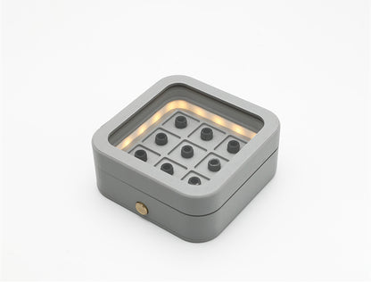 9-key keycap storage box wireless, can emit light, display mechanical keyboard with lights, personalized keycap dustproof display box
