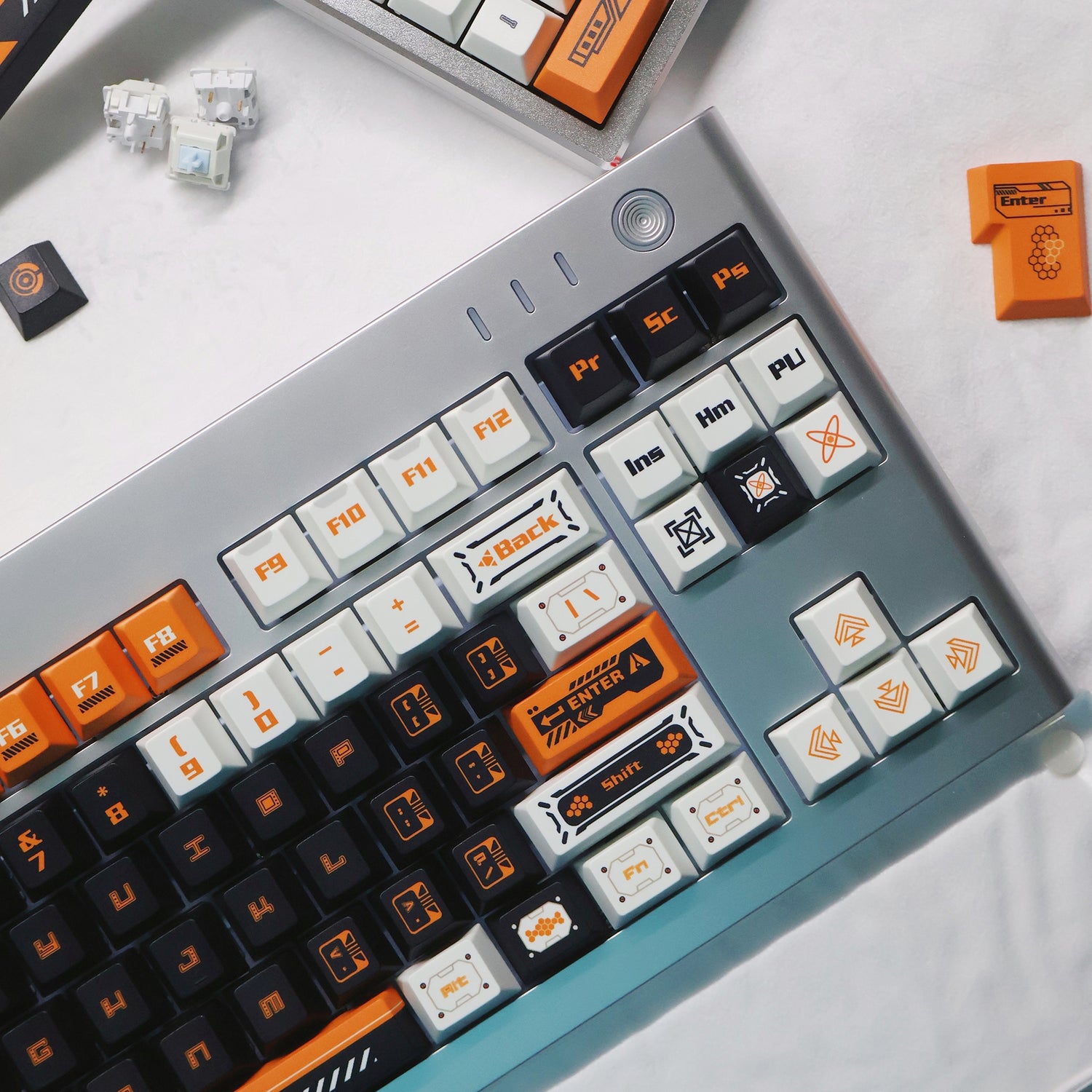 Wandering Plan keycaps PBT material factory high heat sublimation customized keyboard keycaps technology sense keycaps personalized set