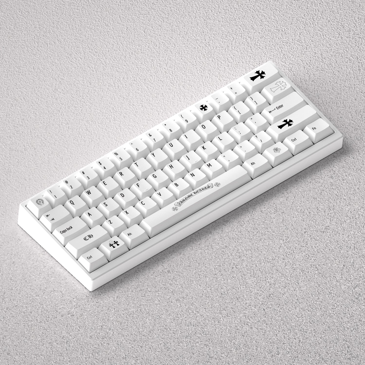 Chrome Hearts Theme, Anime Game Creative Personalized Keycap Set PBT Material Original Factory Height Sublimation Printing