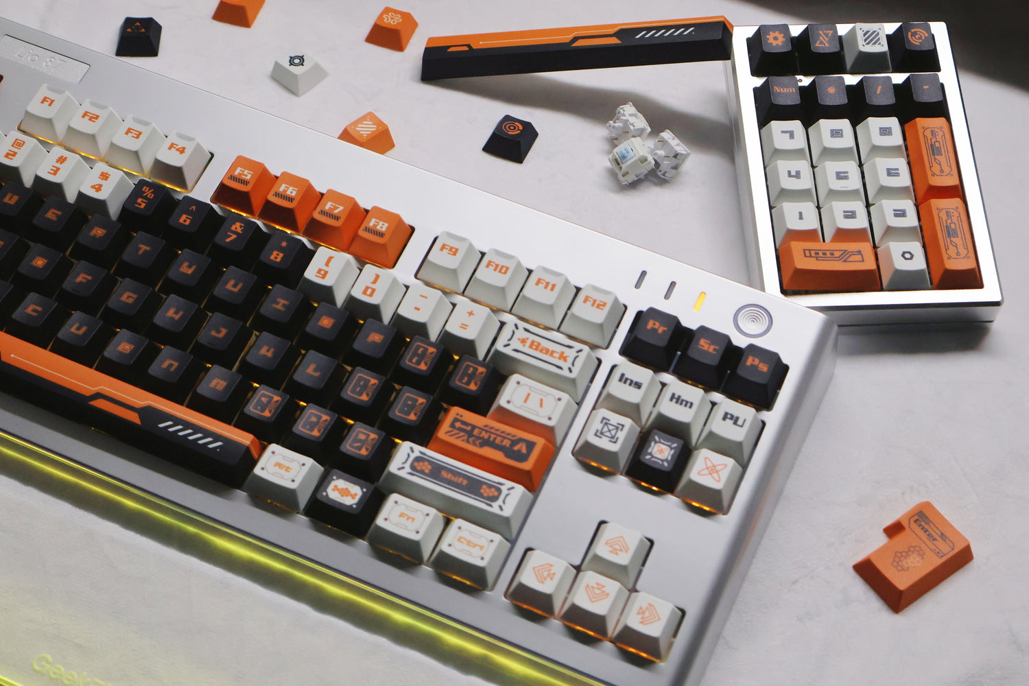 Wandering Plan keycaps PBT material factory high heat sublimation customized keyboard keycaps technology sense keycaps personalized set