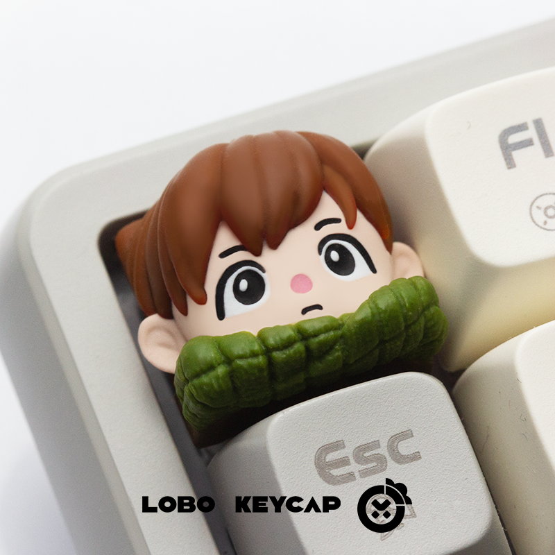 Delicious in Dungeon, Series resin colored keycaps.