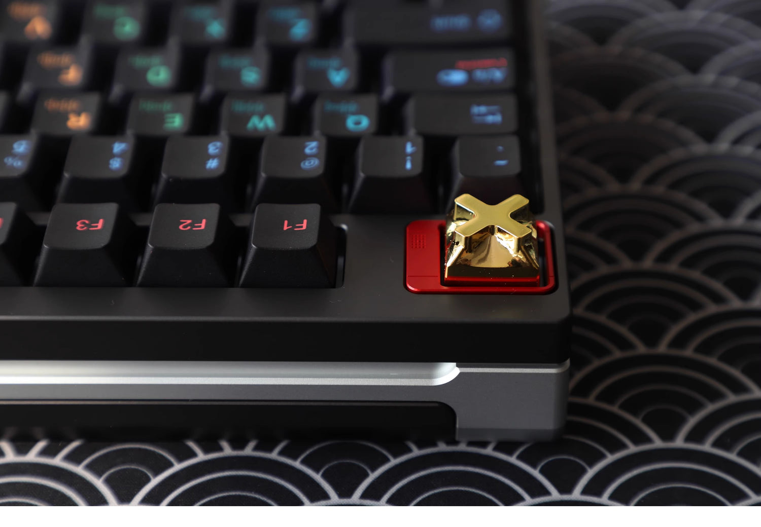 Metal keycaps, game console themed keycaps, mechanical keyboards, personalized keycaps, all metal game console keycaps, decorative keycaps