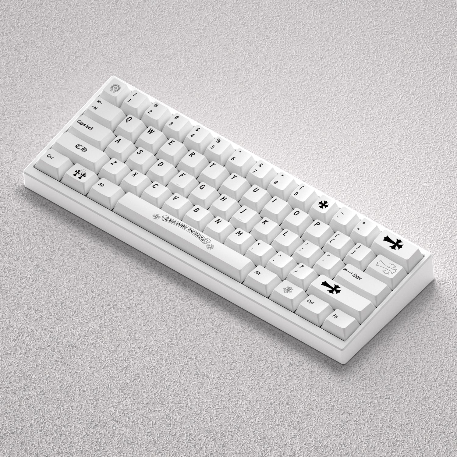 Chrome Hearts Theme, Anime Game Creative Personalized Keycap Set PBT Material Original Factory Height Sublimation Printing