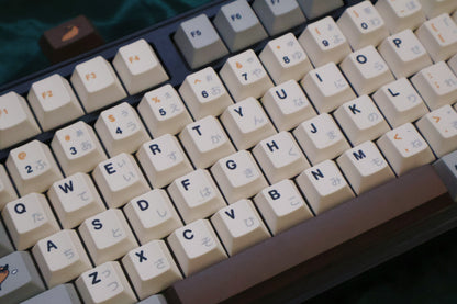 Capybara keycap 140+key complete set PBT original factory five sided heat sublimation customized keyboard personalized keycap set