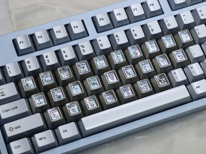 Fantastic Beasts and Where to Find Them， 26 letter area keycap original factory height metal keycap set