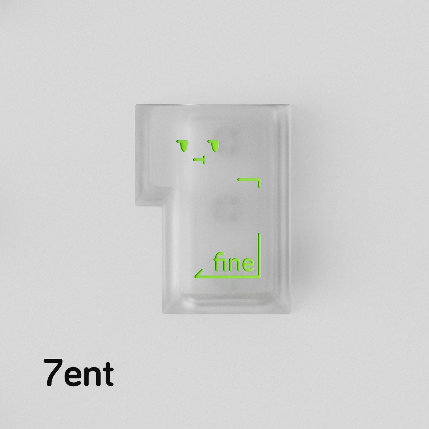 Simple smiley face expression personalized PC metal keycap smiley face customization mechanical keyboard customization keycap