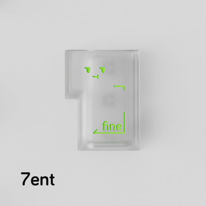 Simple smiley face expression personalized PC metal keycap smiley face customization mechanical keyboard customization keycap