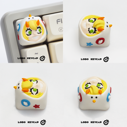 Lilith series personalized resin keycaps, cat and dog, two limited edition releases