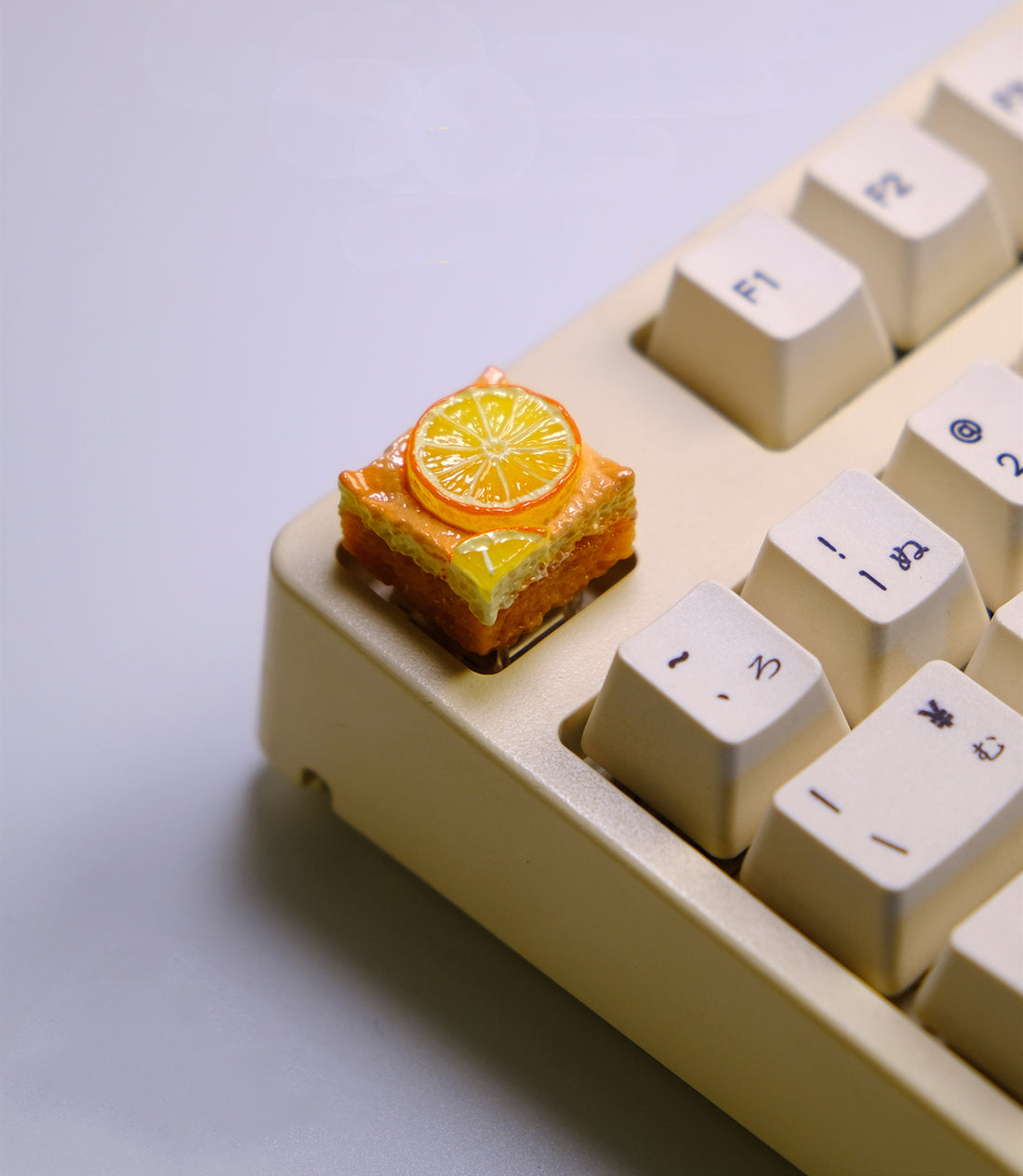 Lemon Toast Cake Cute Keycaps Creative Customization Decoration Personalized Keycaps