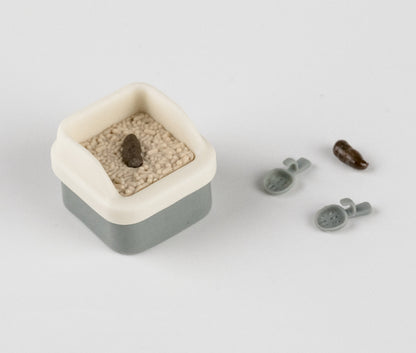 Cat litter box keycaps, personalized keycaps, mechanical keyboard peripherals, funny and creative keycaps