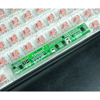 Circuit board design personalized keycaps Crystal drops of glue sealing circuit board decorative keycaps