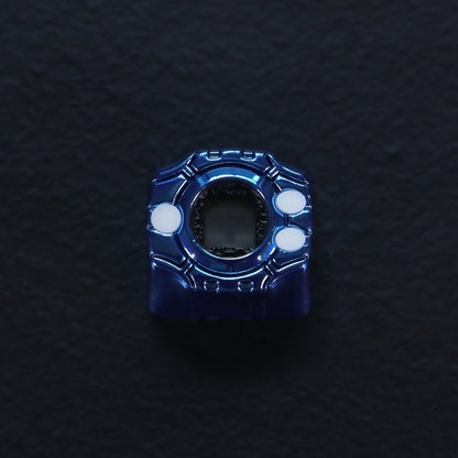 Digimon peripheral mechanical keyboard zinc, aluminum alloy anodized metal personalized keycaps