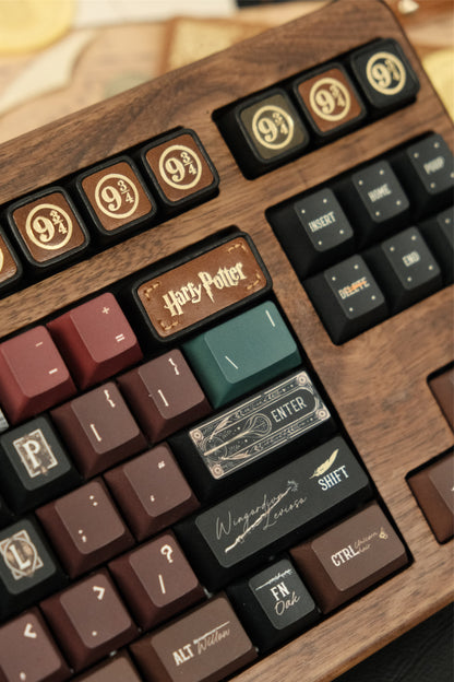 Harry Potter, Animali Fantastici e Dove Trovarli Handmade 2U Leather Handmade Keycaps Retro Style Art Keycaps