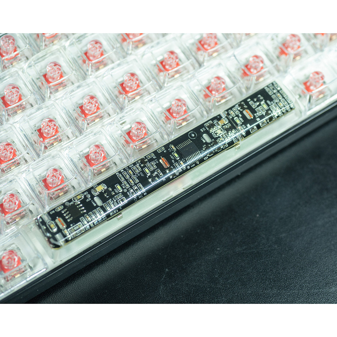 Circuit board design personalized keycaps Crystal drops of glue sealing circuit board decorative keycaps