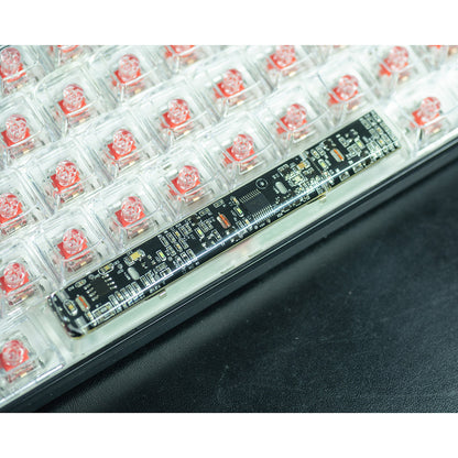 Circuit board design personalized keycaps Crystal drops of glue sealing circuit board decorative keycaps