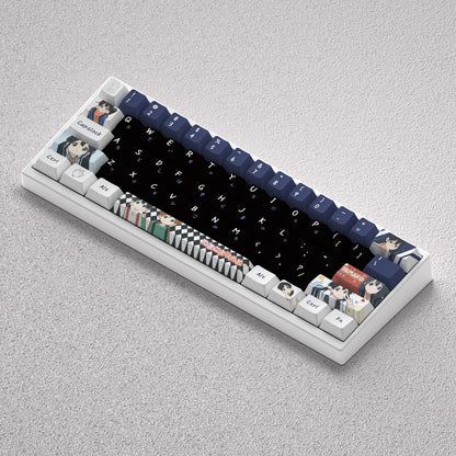 Tamako Market Theme, Kitashirakawa Tamako Anime Game Creative Personalized Keycap Set PBT Material Original Factory Height Sublimation Printing