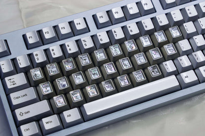 Fantastic Beasts and Where to Find Them， 26 letter area keycap original factory height metal keycap set