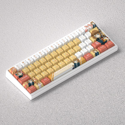 K-ON！ 、 K-ON！ Theme keycaps, Hirasawa Yui anime game creative personalized keycap set PBT material factory height Sublimation printing