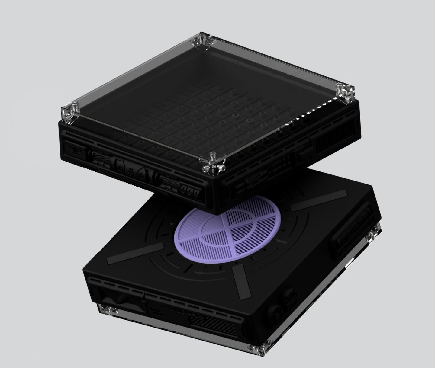 Plant100v2 keycap hibernation cabin storage display box 3D printing customized dustproof table decoration customization