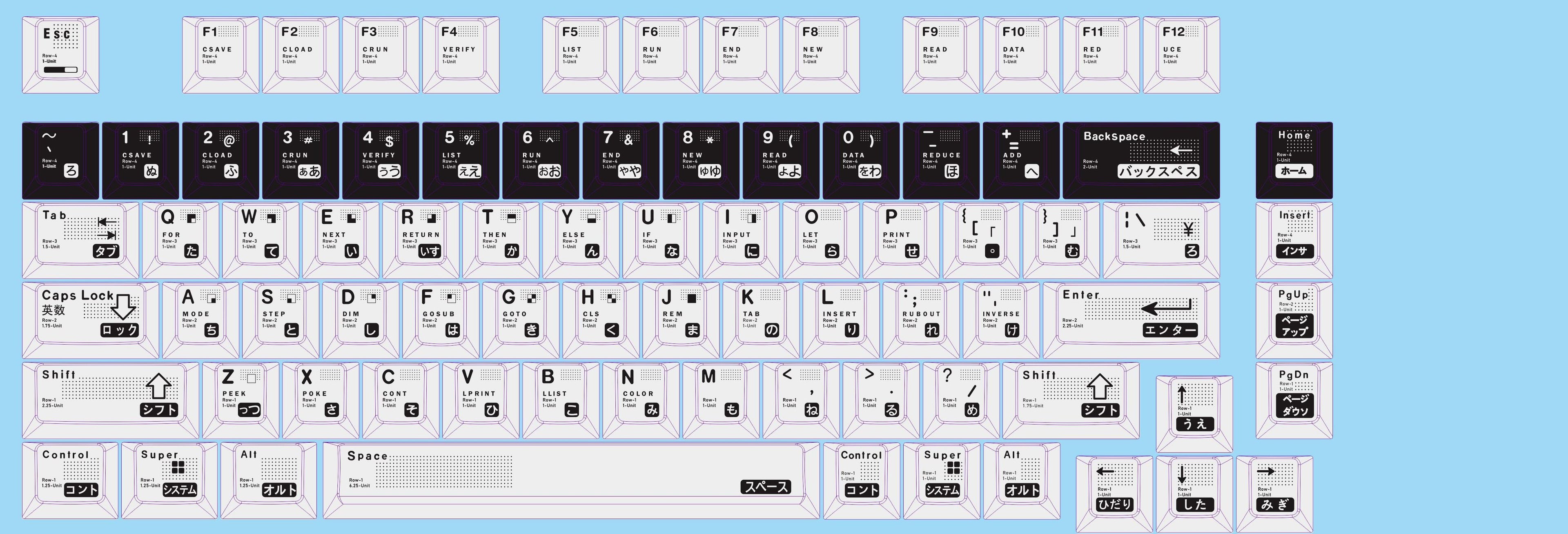 Parameterized aluminum alloy CNC keycap set, metal personalized keycap original factory height set
