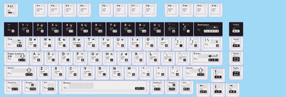 Parameterized aluminum alloy CNC keycap set, metal personalized keycap original factory height set