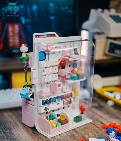 Keycap pegboard personalized keycap storage box game console button storage box desktop storage box personalized keycap display box dustproof design